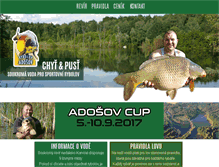 Tablet Screenshot of adosov.cz